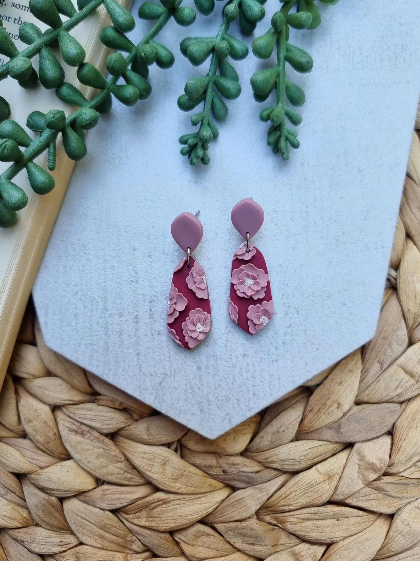 Cabernet & French Pink Florals