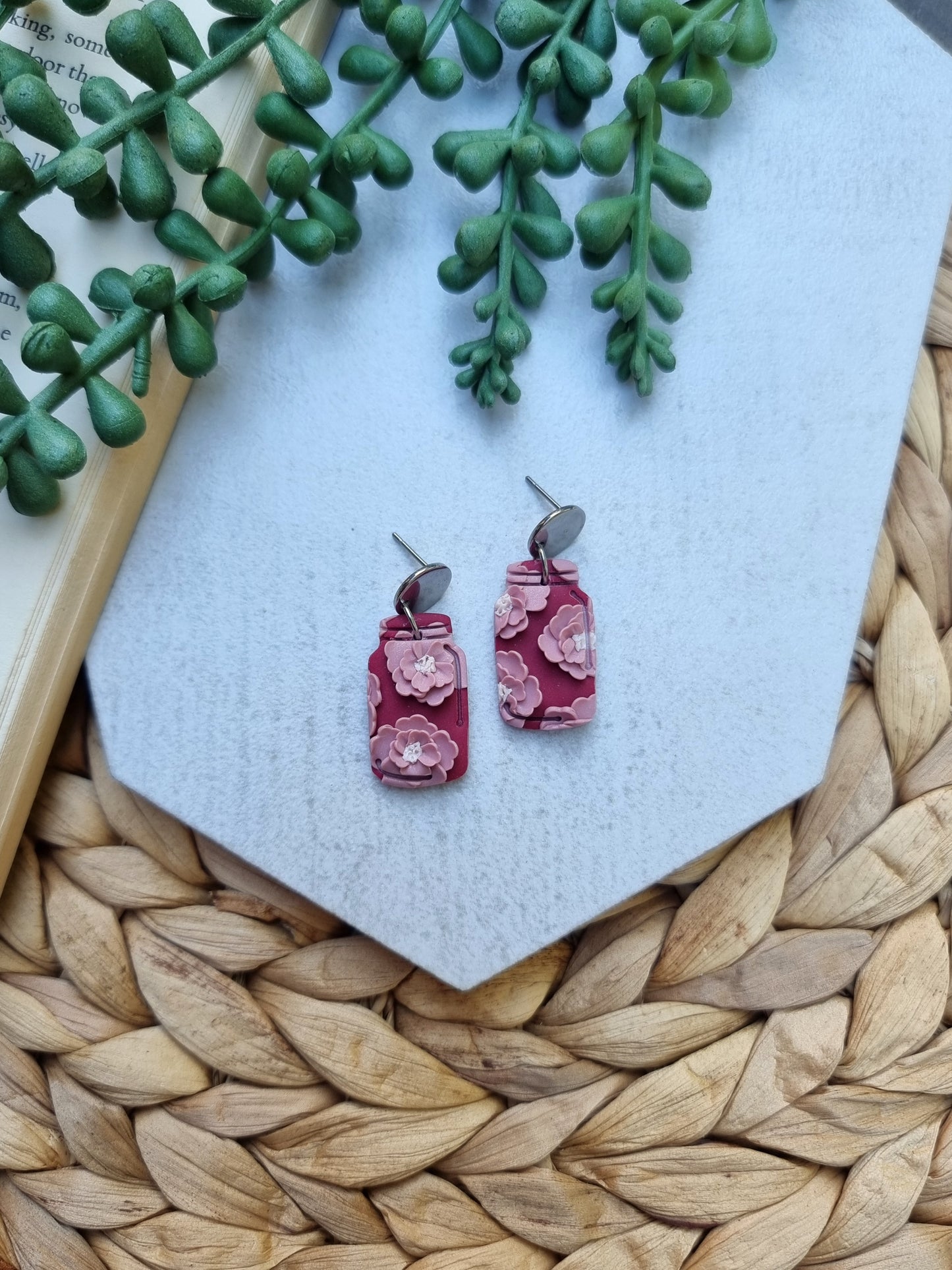 Cabernet & French Pink Florals