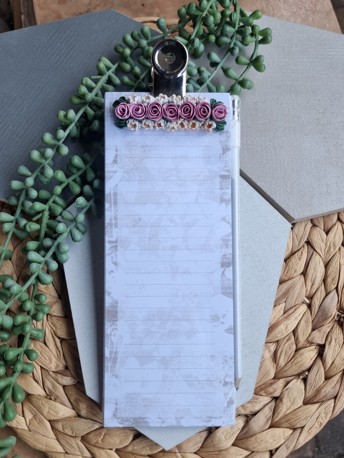 Assorted Floral Book Clips