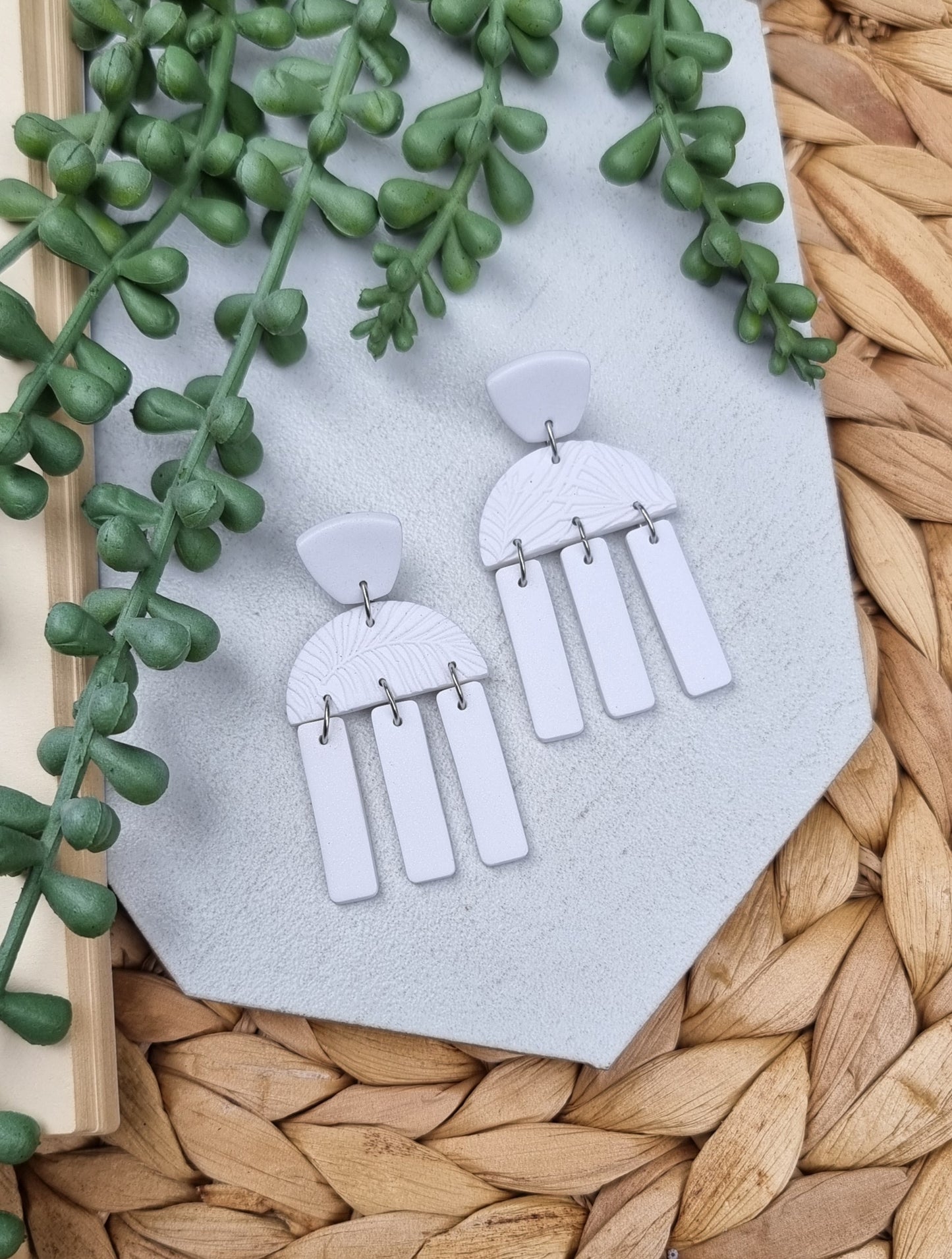 Textured Large Dangle