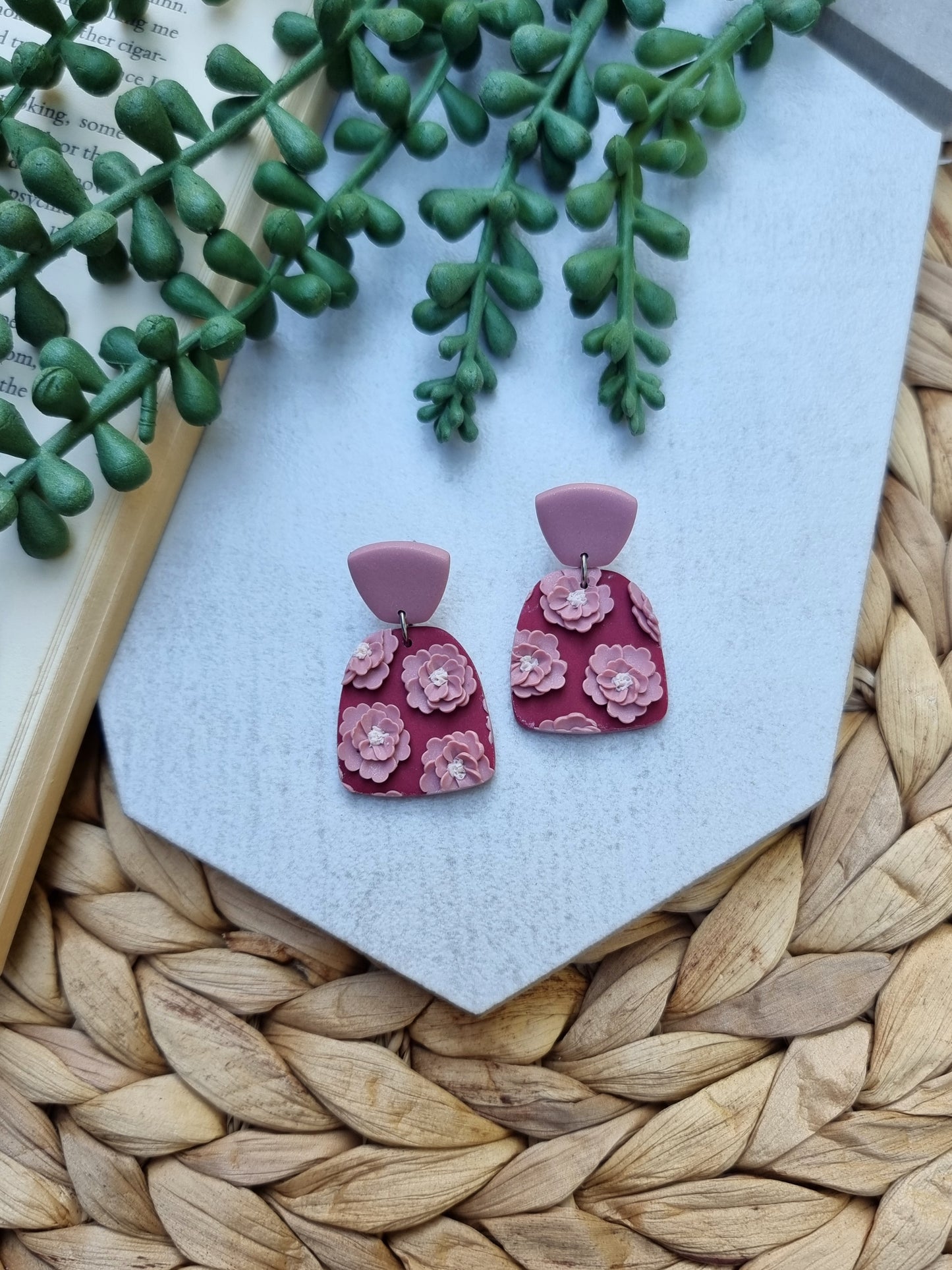 Cabernet & French Pink Florals