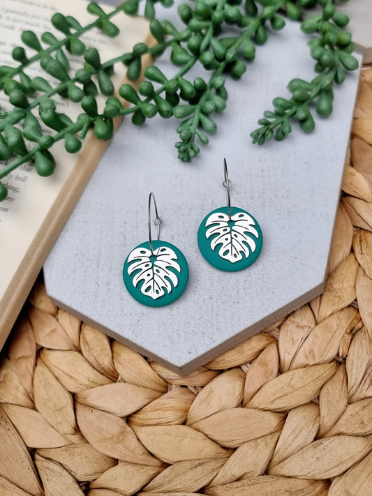 Shamrock Monstera Hoop