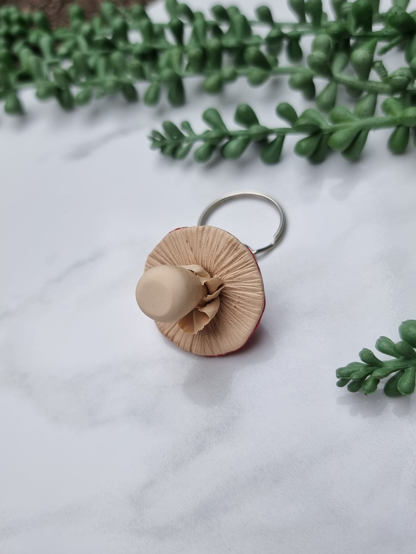 Mushroom Keychain