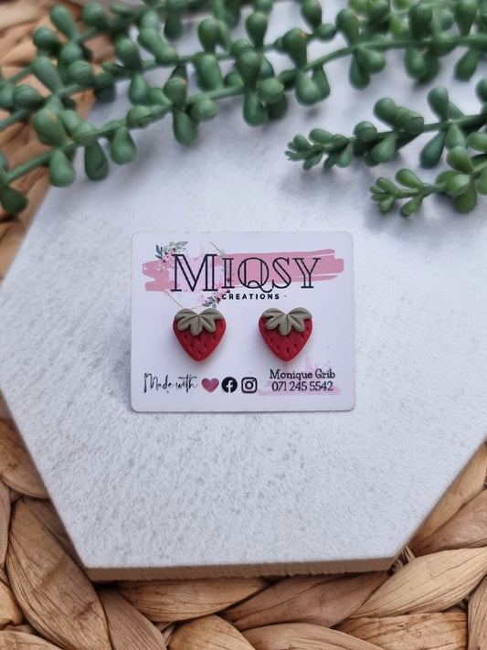 Strawberry Studs