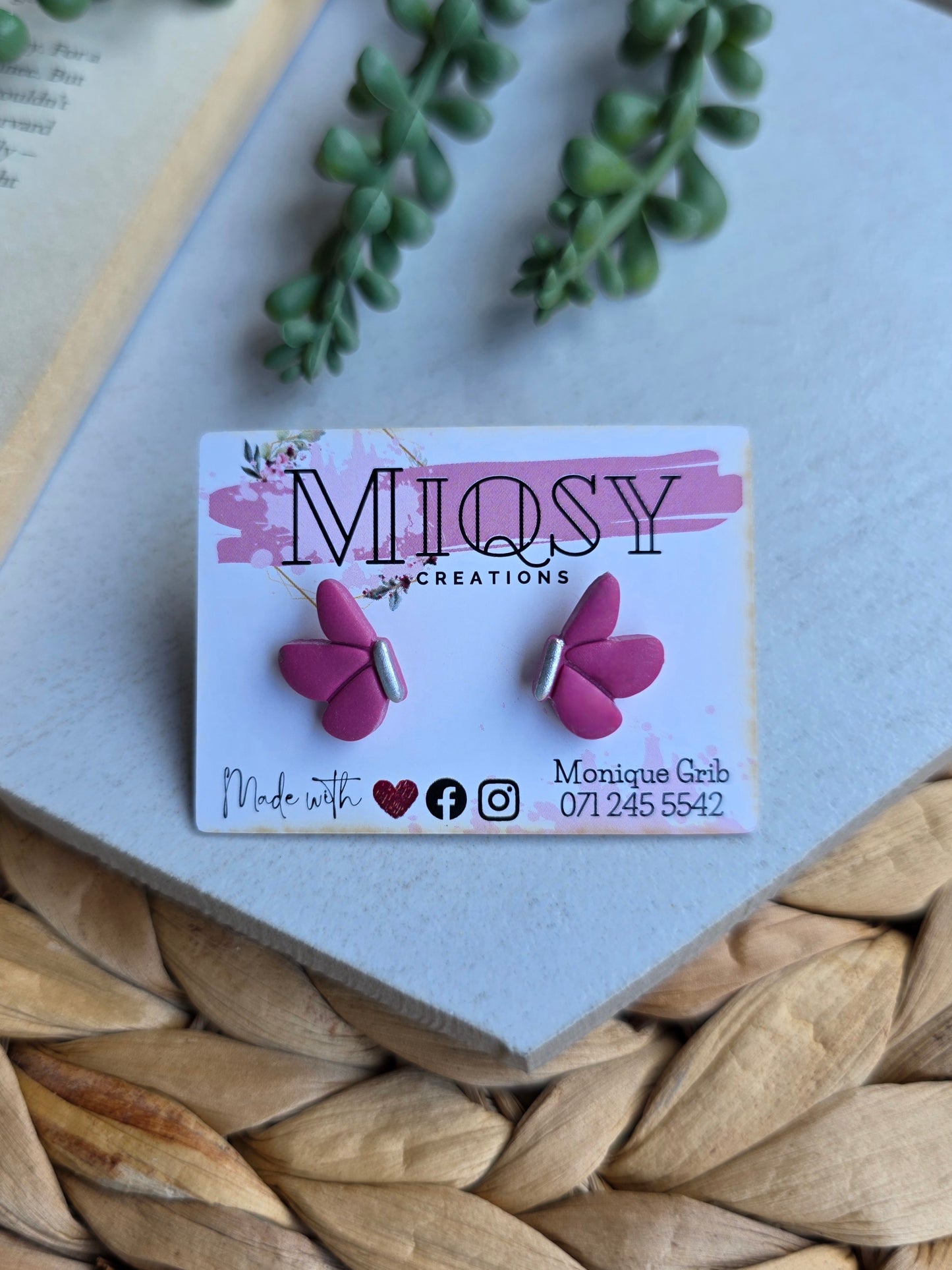 Butterfly Studs
