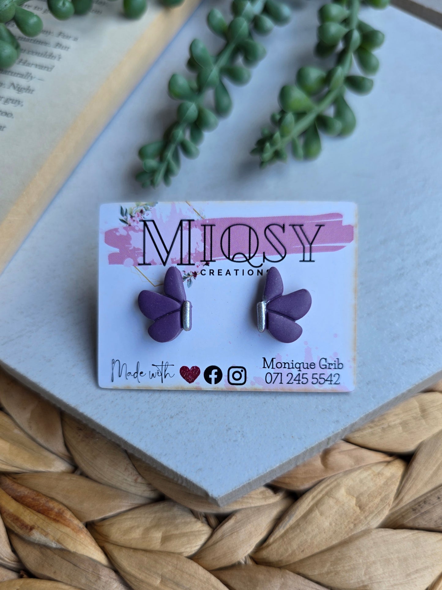 Butterfly Studs