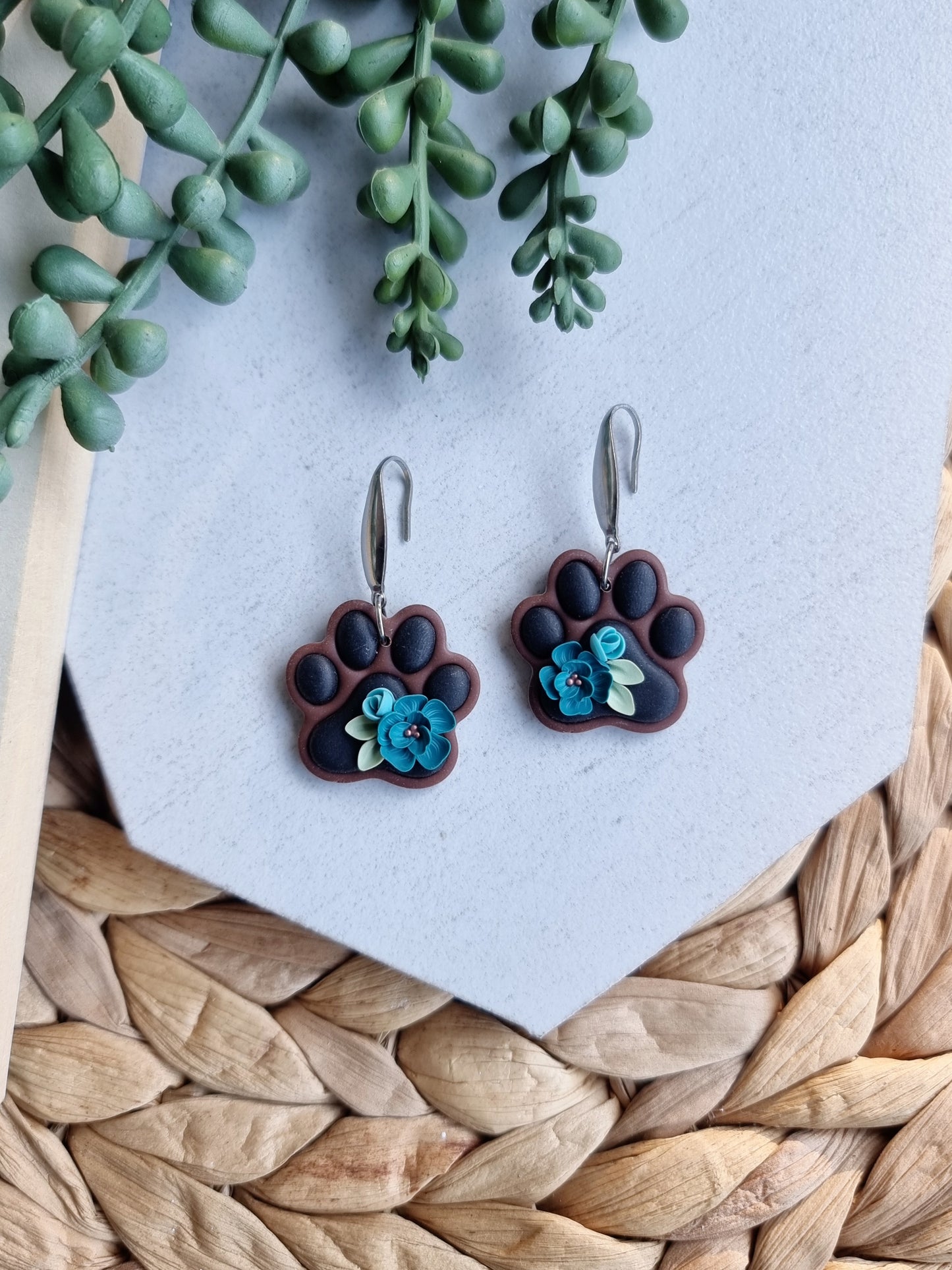 Floral Doggy Paw