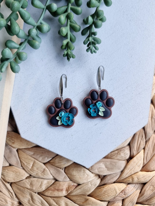 Floral Doggy Paw