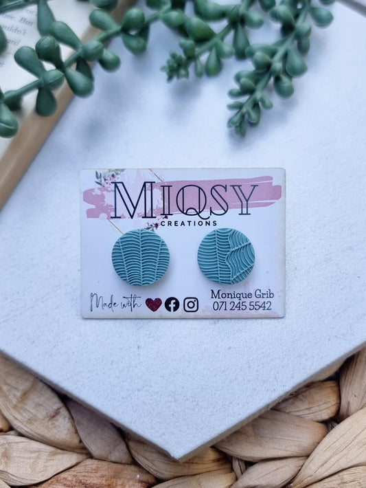 Textured Round Studs