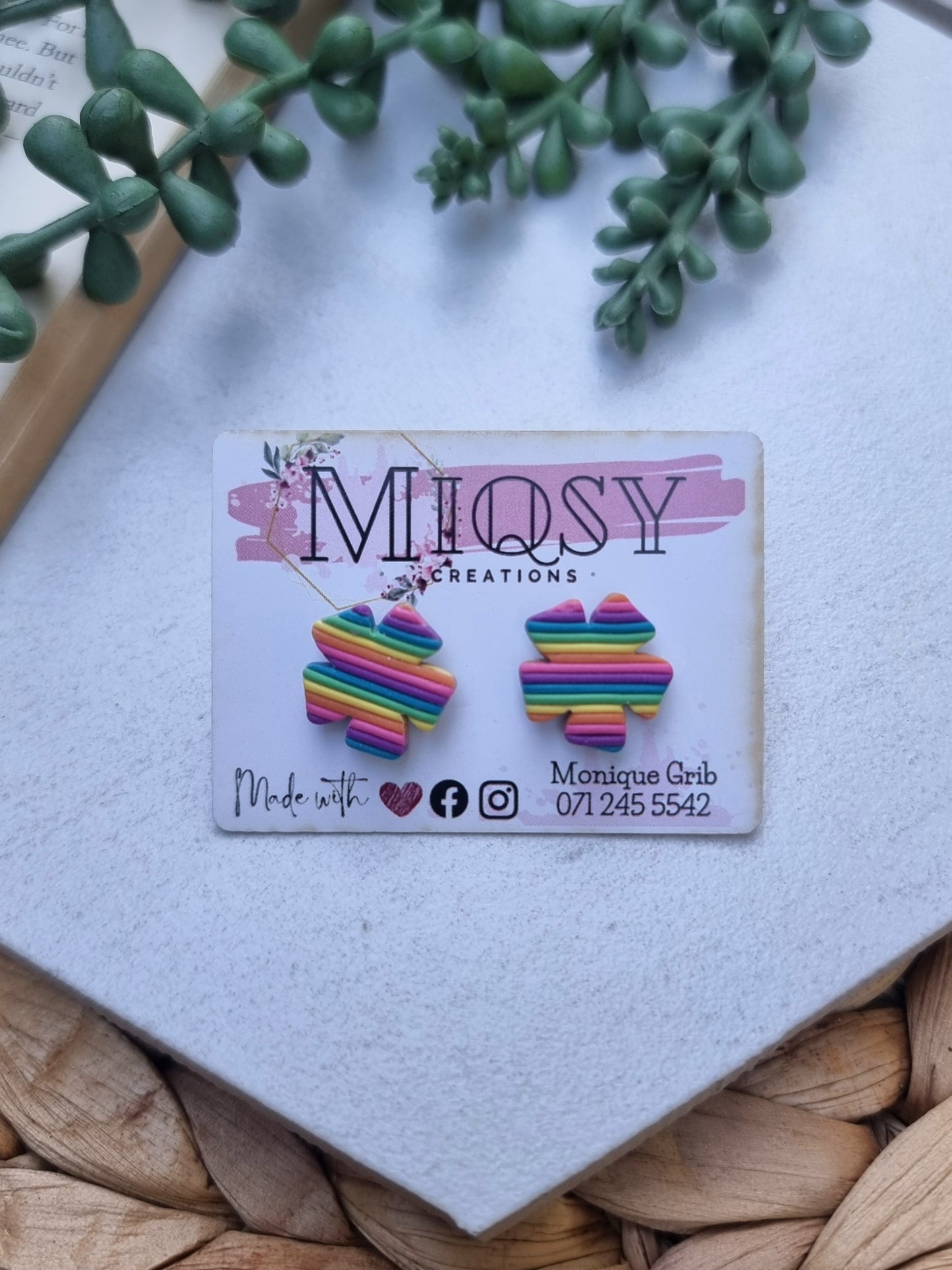 Rainbow Studs