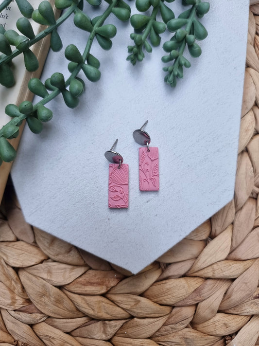 Pink Rectangle Drop