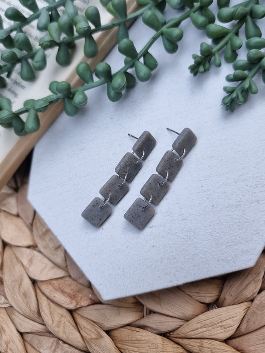 Grey Granite Dangle