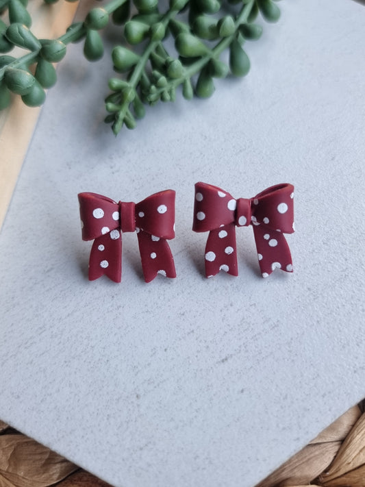 Large Bow Studs