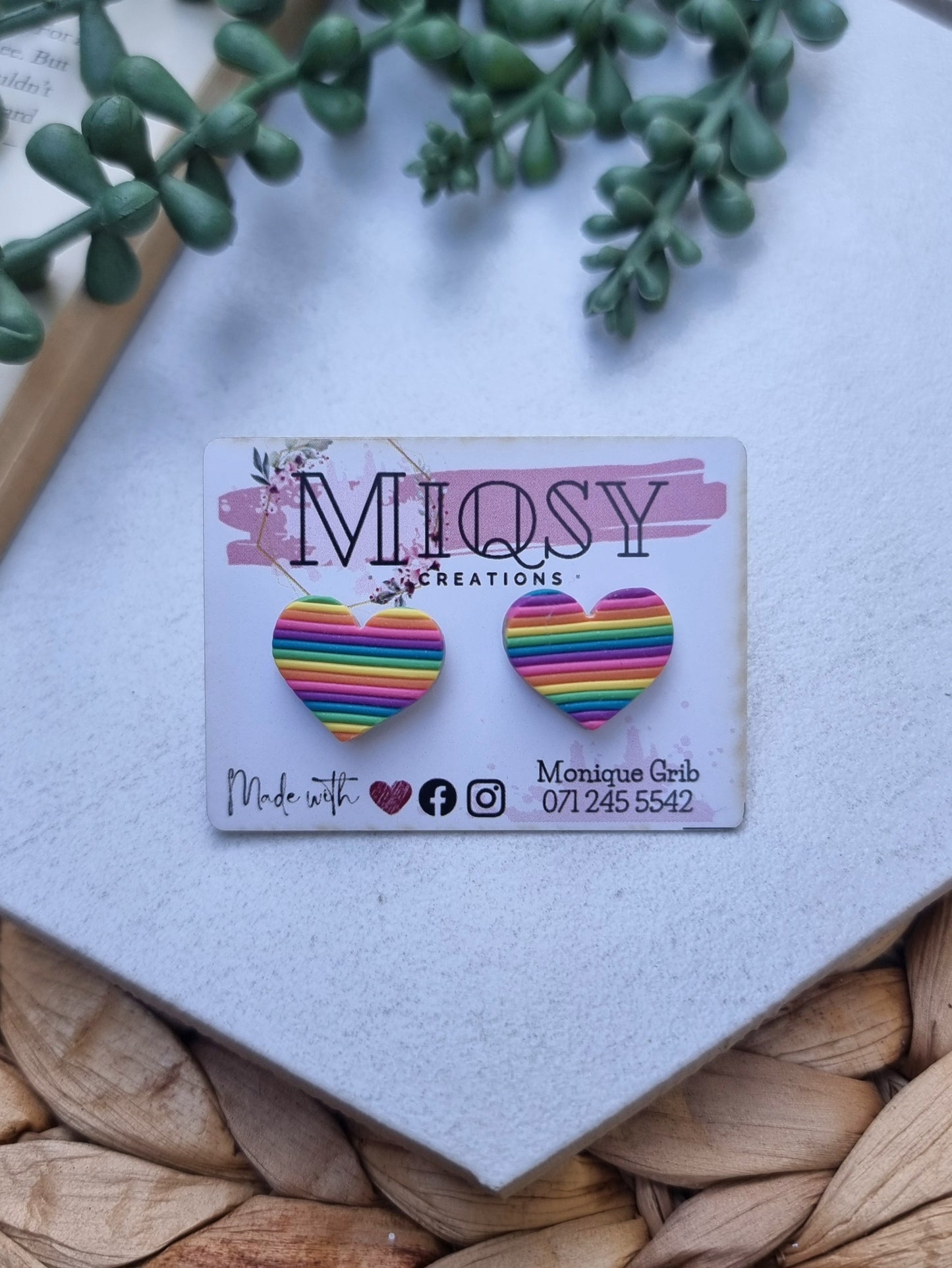 Rainbow Studs