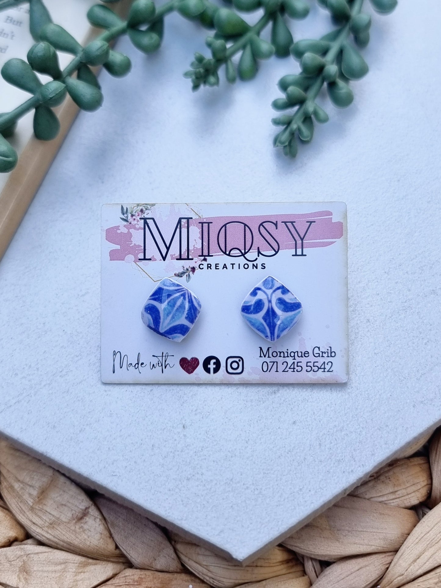 Moroccan Tile Studs